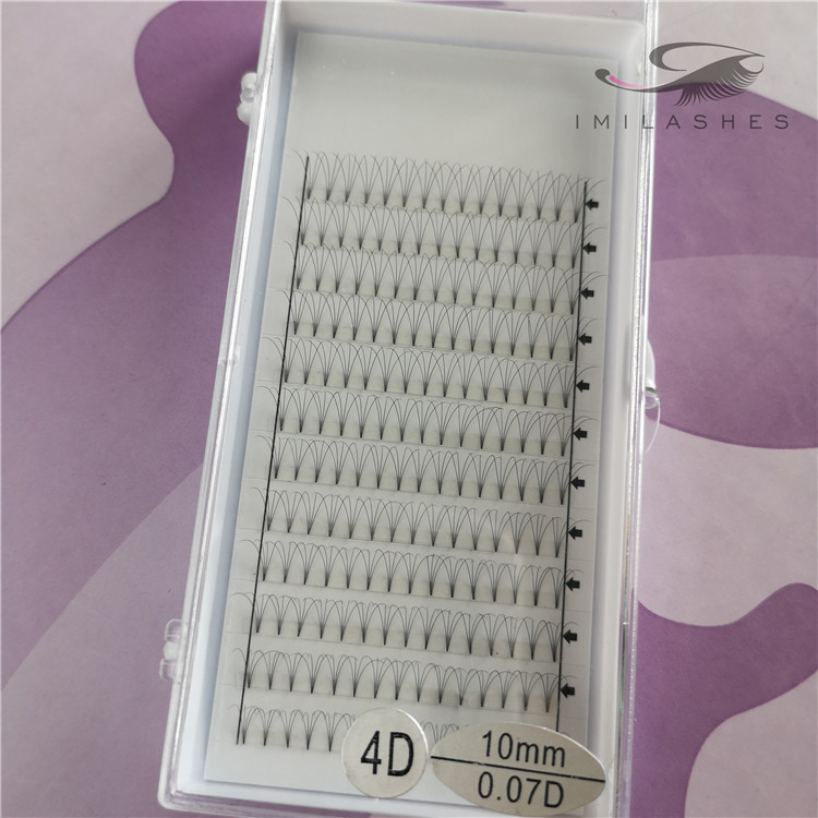 Wholesale 4d volume eyelash extensions fluffy lashes premade fans top eyelash vendors